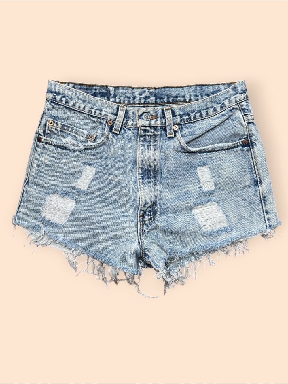 Vintage 1990s Levi’s Women’s Cut Off Jean Shorts 517 34 X 32 Vtg 90s